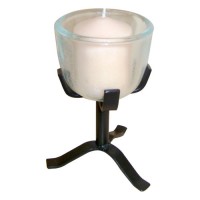 Candelabros de hierro para Velones con Tulipa